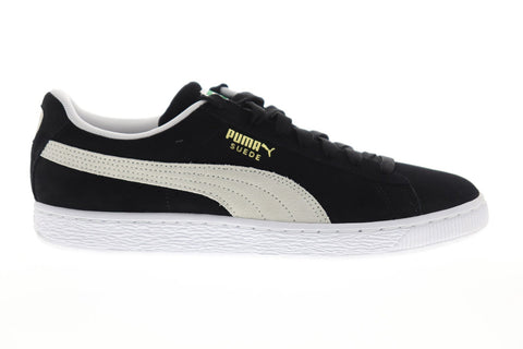 Puma Suede Classic + 35263403 Mens Black Lace Up Lifestyle Sneakers Shoes