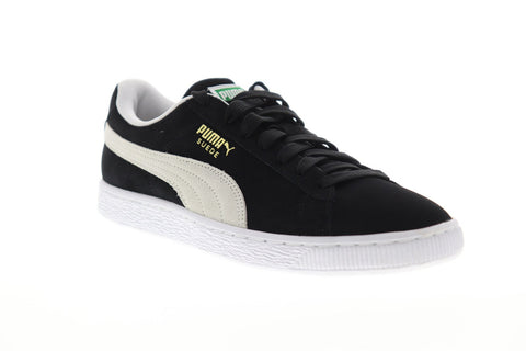 Puma Suede Classic + 35263403 Mens Black Lace Up Lifestyle Sneakers Shoes