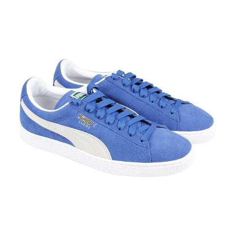 Puma Suede Classic + 35263464 Mens Blue Casual Low Top Sneakers Shoes