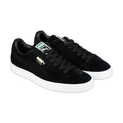 Puma Suede Classic+ 35263487 Mens Black Casual Lace Up Low Top Sneakers Shoes