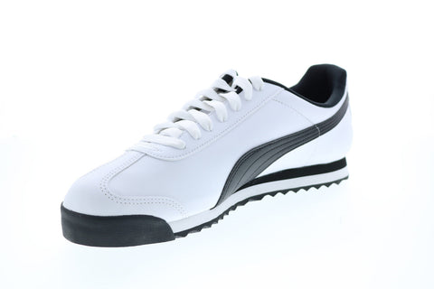 Puma Roma Basic 35357204 Mens White Synthetic Lifestyle Sneakers Shoes