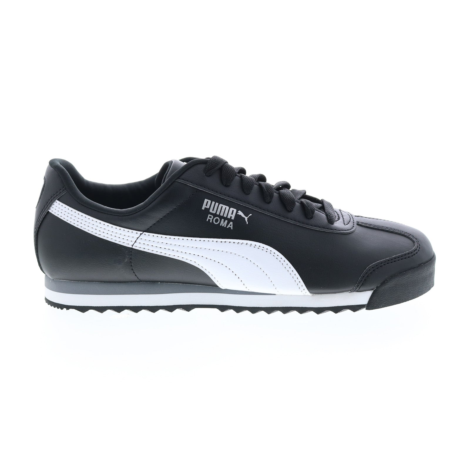 Puma Roma Basic 35357211 Mens Black Synthetic Lifestyle Sneakers