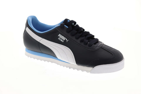 Puma Roma Basic 35357287 Mens Black Classic Low Top Lifestyle Sneakers Shoes