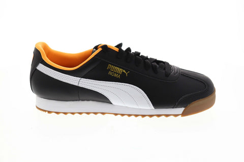 Puma Roma Basic 35357297 Mens Black Classic Low Top Lifestyle Sneakers Shoes