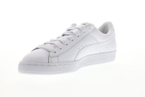 Puma Basket Classic LFS 35436717 Mens White Lace Up Lifestyle Sneakers Shoes