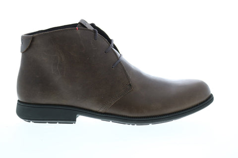 Camper 1913 36587-053 Mens Brown Leather Lace Up Chukkas Boots