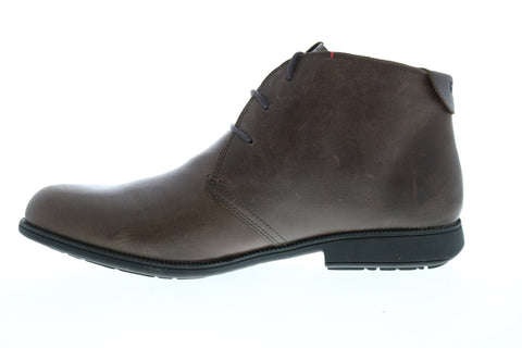 Camper 1913 36587-053 Mens Brown Leather Lace Up Chukkas Boots