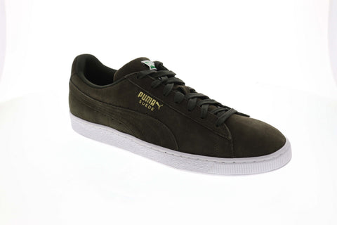 Puma Suede Classic + 35656865 Mens Green Low Top Lifestyle Sneakers Shoes