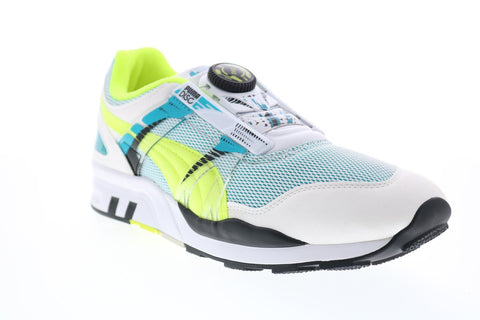 Puma XS 7000 OG Cream Drop 35698504 Blue Canvas Lifestyle Sneakers Shoes