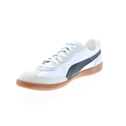 Puma Super Liga OG Retro Mens White Leather Lifestyle Sneakers Shoes