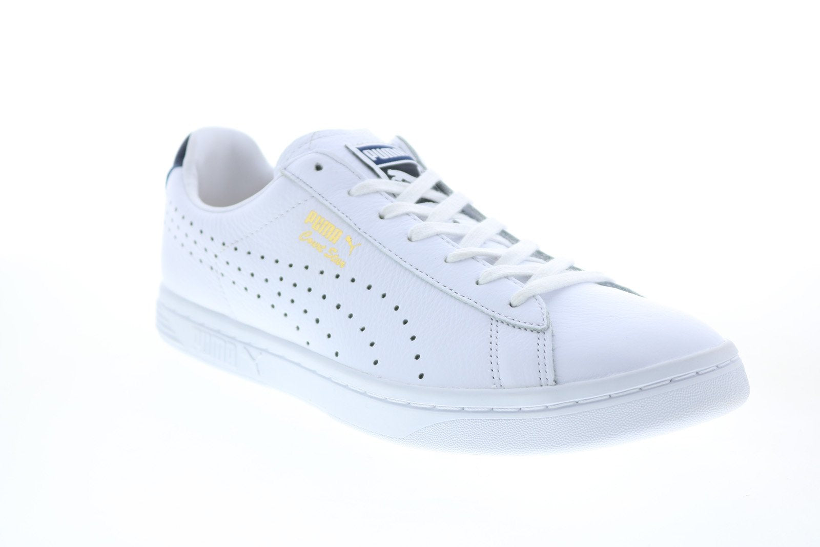 Puma Court Star Mens Leather Lifestyle Sneakers Shoe Ruze Shoes