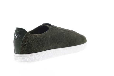 Puma States X Stampd 36149101 Mens Green Suede Lace Up Low Top Sneakers Shoes