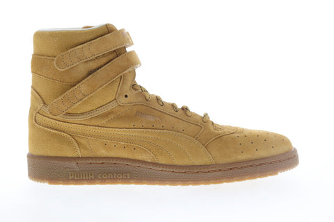 Puma Sky II Hi Winterised 36161501 Mens Brown Suede Lace Up High Top Sneakers Shoes