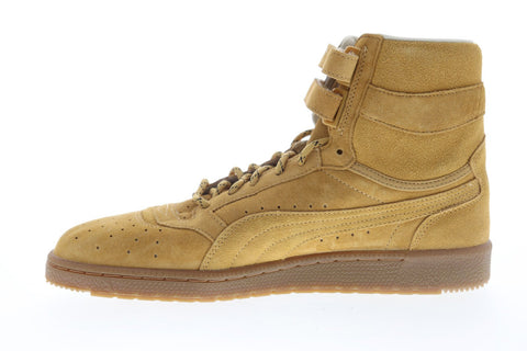 Puma Sky II Hi Winterised 36161501 Mens Brown Suede Lace Up High Top Sneakers Shoes