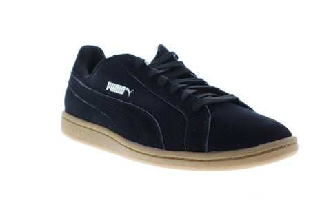 Puma Smash Perf Nubuck 36216003 Mens Black Casual Low Top Sneakers Shoes