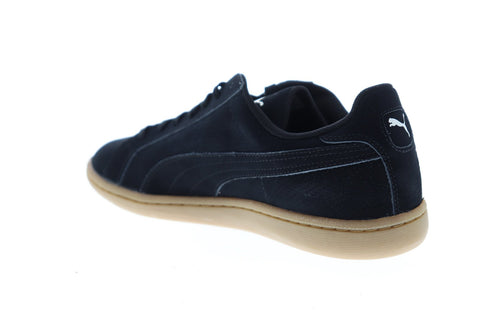Puma Smash Perf Nubuck 36216003 Mens Black Casual Low Top Sneakers Shoes