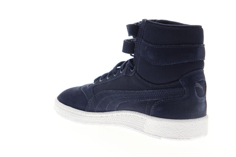 Puma Sky II Hi Core 36257101 Mens Blue Suede Lifestyle Sneakers Shoes