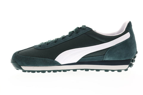 Puma Easy Rider 36312912 Mens Green Suede Casual Lifestyle Sneakers Shoes