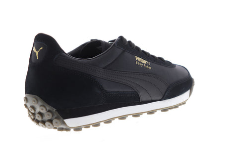 Puma Easy Rider 36312914 Mens Black Suede Classic Lifestyle Sneakers Shoes
