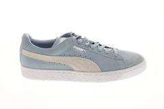 Puma Suede Classic + 36324206 Mens Blue Low Top Lace Up Lifestyle Sneakers Shoes