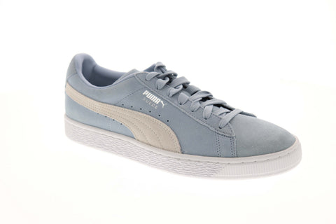 Puma Suede Classic + 36324206 Mens Blue Low Top Lace Up Lifestyle Sneakers Shoes