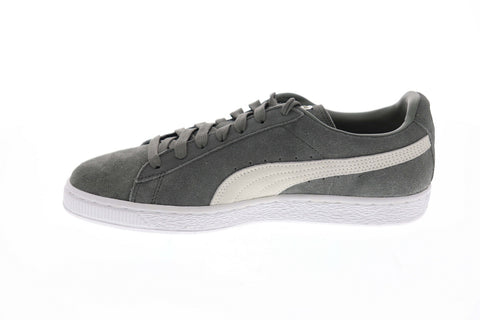 Puma Suede Classic + 36324207 Mens Gray Low Top Lace Up Lifestyle Sneakers Shoes