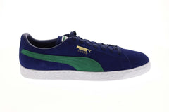 Puma Suede Classic + 36324222 Mens Blue Casual Low Top Lifestyle Sneakers Shoes