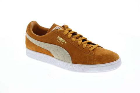 Puma Suede Classic + 36324223 Mens Brown Low Top Lifestyle Sneakers Shoes