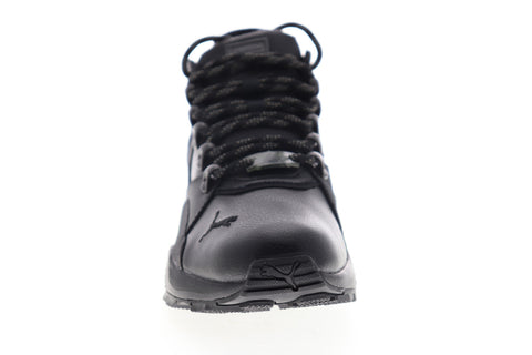 Puma BOG Sock Boot 36328301 Mens Black High Top Lace Up Lifestyle Sneakers Shoes