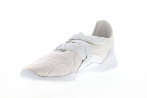 Puma Mostro 36339102 Womens White Beige Canvas Strap Sneakers Shoes