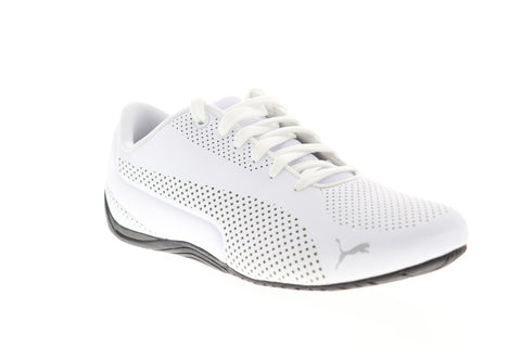 Puma Drift Cat Ultra Reflective 36381403 Mens White Athletic Racing Shoes