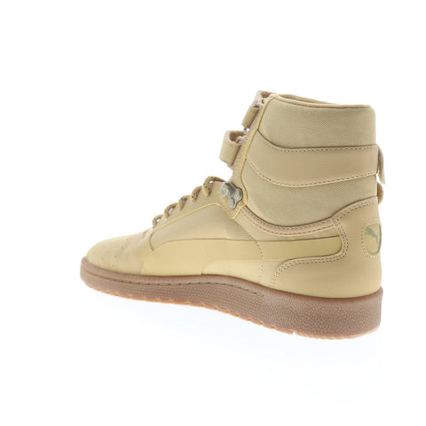 Puma Sky II Weatherproof 36385902 Mens Brown Suede Strap High Top Sneakers Shoes