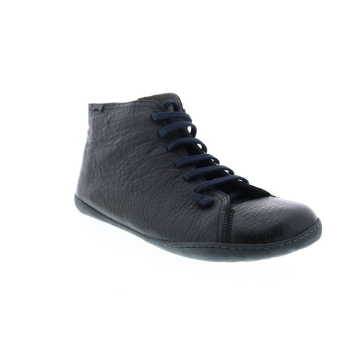Camper Peu Cami 36411-086 Mens Black Leather Lace Up Euro Sneakers Shoes
