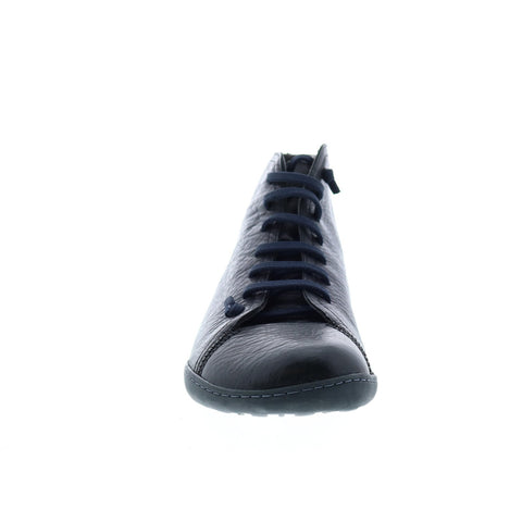 Camper Peu Cami 36411-086 Mens Black Leather Lace Up Euro Sneakers Shoes