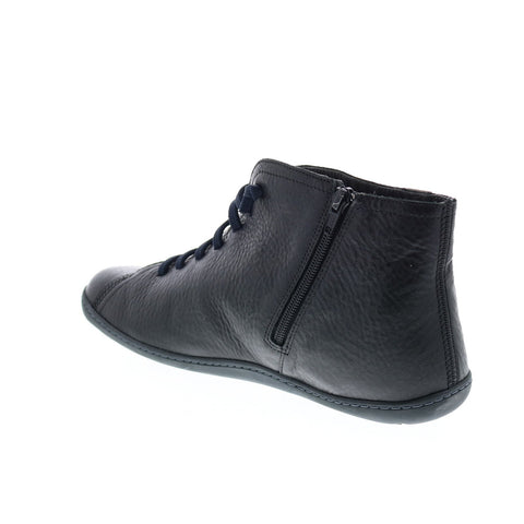 Camper Peu Cami 36411-086 Mens Black Leather Lace Up Euro Sneakers Shoes