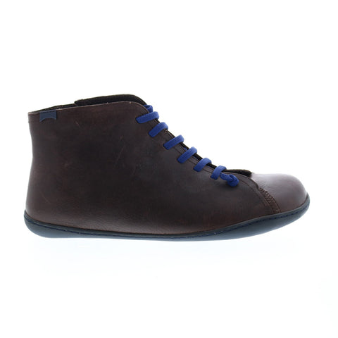 Camper Peu Cami 36411-091 Mens Brown Leather Lace Up Euro Sneakers Shoes