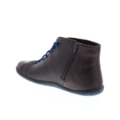 Camper Peu Cami 36411-091 Mens Brown Leather Lace Up Euro Sneakers Shoes