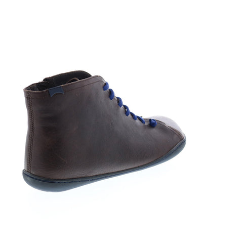 Camper Peu Cami 36411-091 Mens Brown Leather Lace Up Euro Sneakers Shoes