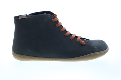 Camper Peu Cami 36411-098 Mens Green Nubuck Zipper Euro Sneakers Shoes