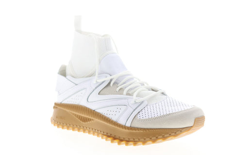 Puma TSUGI Kori Han 36447301 Mens White Leather Lace Up Low Top Sneakers Shoes