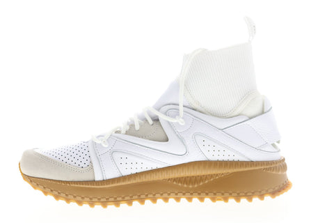 Puma TSUGI Kori Han 36447301 Mens White Leather Lace Up Low Top Sneakers Shoes