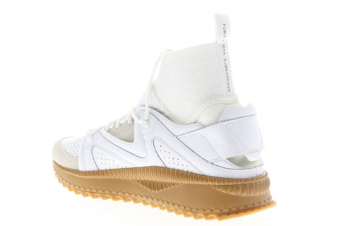 Puma TSUGI Kori Han 36447301 Mens White Leather Lace Up Low Top Sneakers Shoes