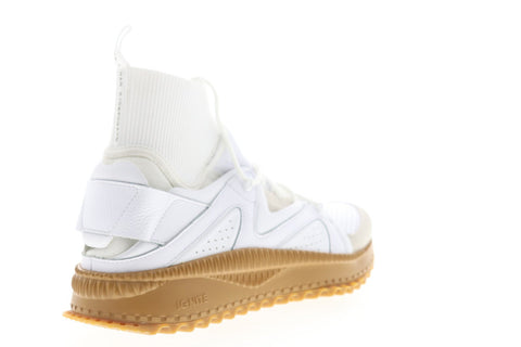 Puma TSUGI Kori Han 36447301 Mens White Leather Lace Up Low Top Sneakers Shoes