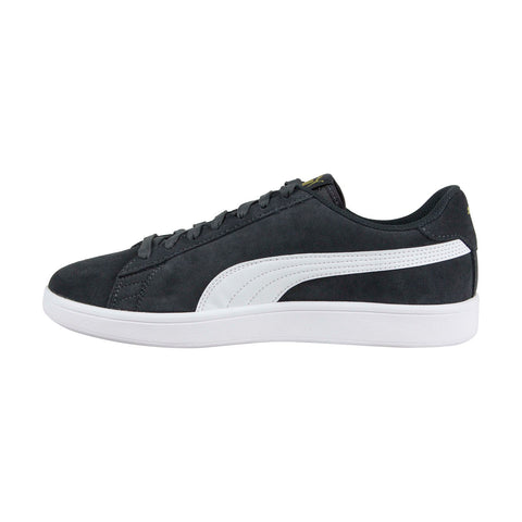 Puma Smash V2 36498928 Mens Gray Suede Classic Lace Up Low Top Sneakers Shoes