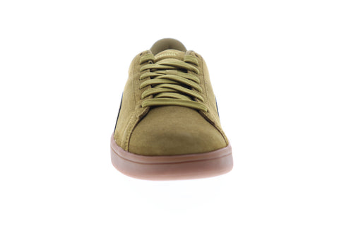 Puma Smash V2 36498933 Mens Green Suede Lace Up Lifestyle Sneakers Shoes