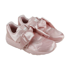 Puma Fenty By Rihanna Bow Sneaker 36505401 Womens Pink Canvas Sneakers Shoes