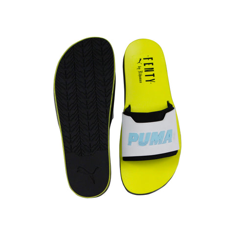 Puma Fenty Surf Slide 36534402 Mens White Slip On Slides Sandals Shoes