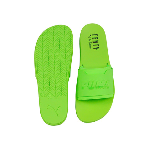 Puma Fenty Surf Slide 36534404 Mens Green Slip On Slides Sandals Shoes
