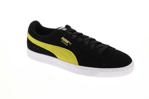 Puma Suede Classic 36534760 Mens Black Lace Up Lifestyle Sneakers Shoes