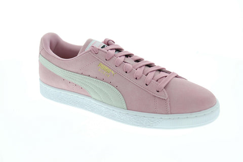 Puma Suede Classic 36534762 Mens Pink Low Top Lace Up Lifestyle Sneakers Shoes